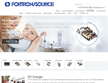 Tablet Screenshot of fortronsource.net